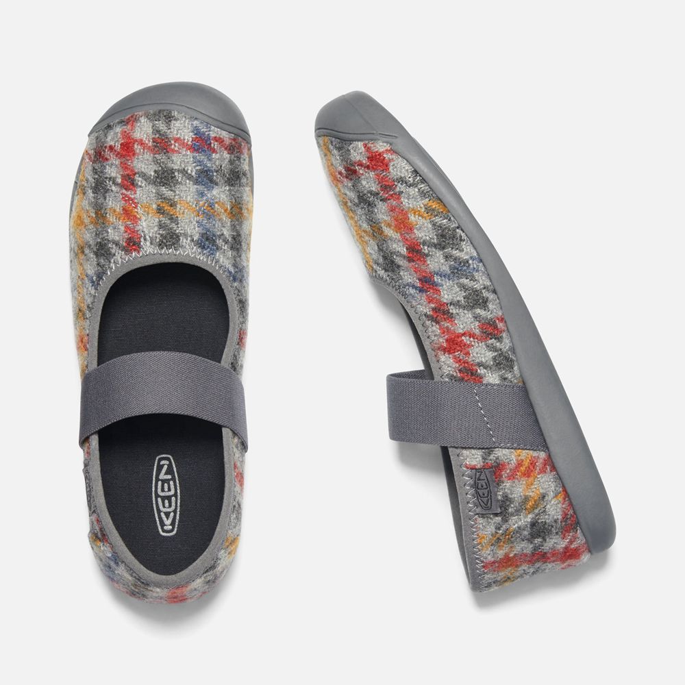 Keen Slip-On Dames Gekleurd - Sienna Plaid Mary Jane - 65273-ONBH